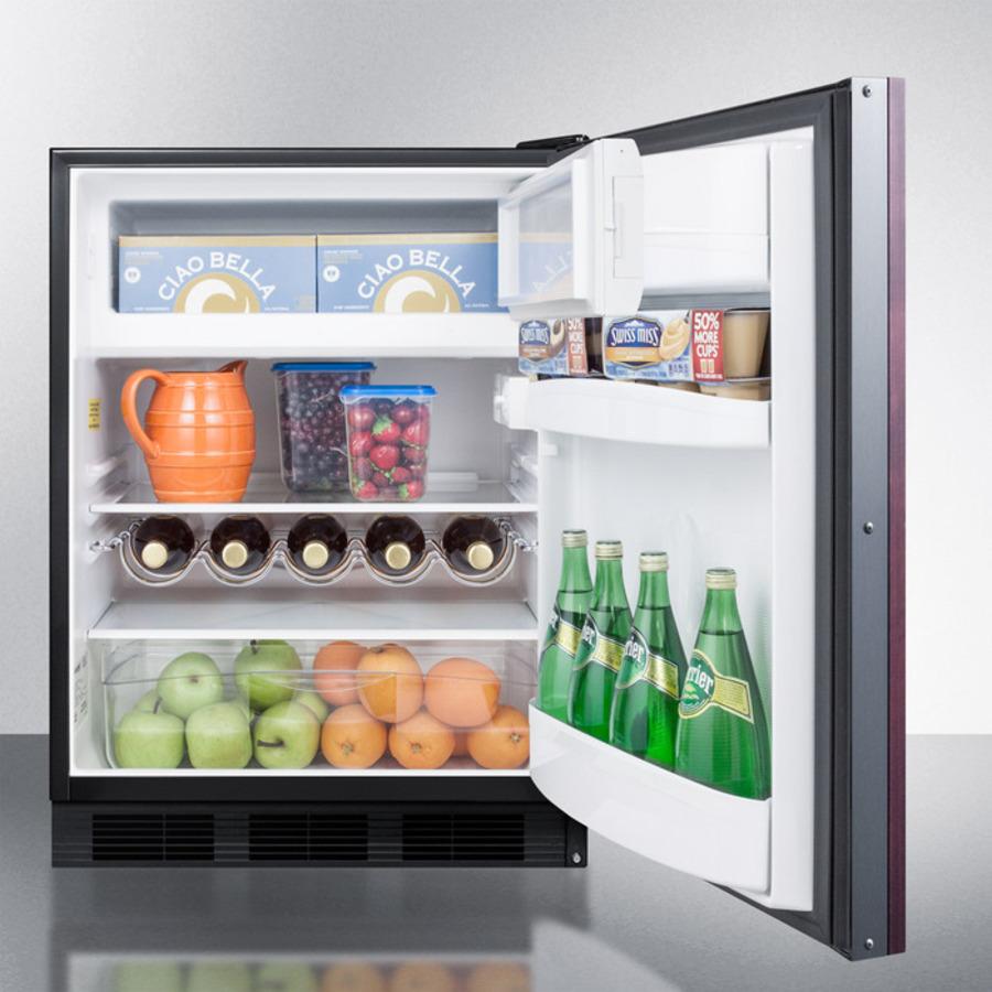 24" Wide Built-in Refrigerator-freezer