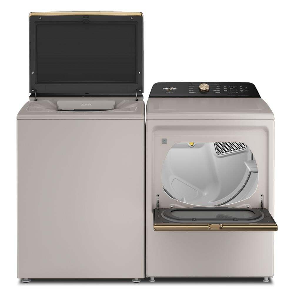 7.5 cu. ft. Smart Gas Top Load Dryer with Steam Iron and AI Dry
