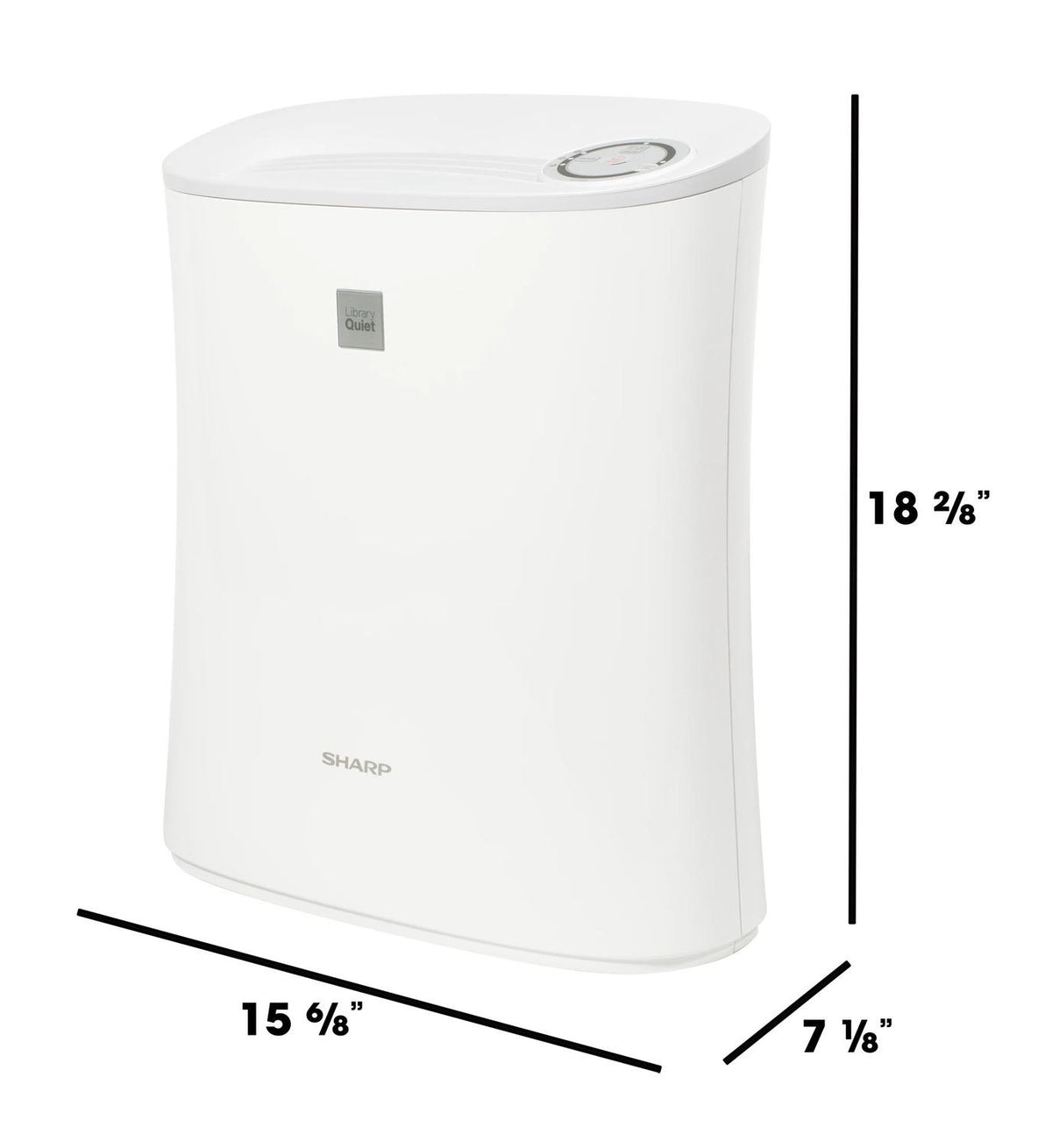 Sharp True HEPA Air Purifier with Express Clean for Small Rooms