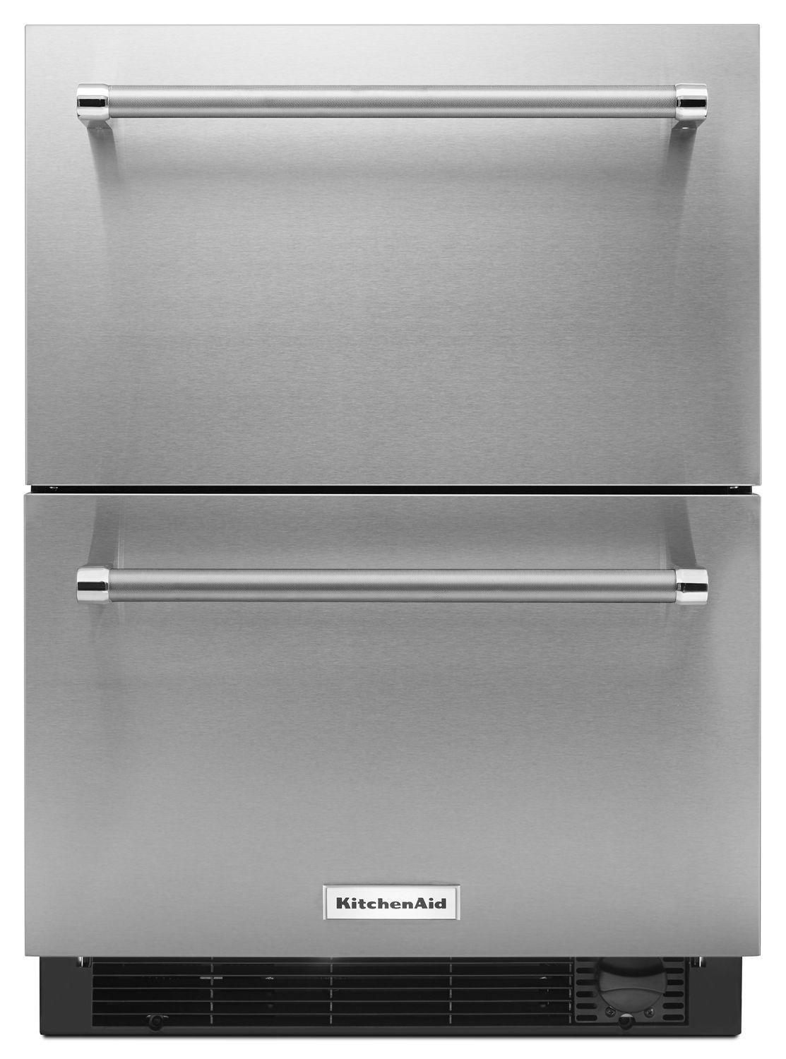 24" Stainless Steel Refrigerator/Freezer Drawer Stainless Steel