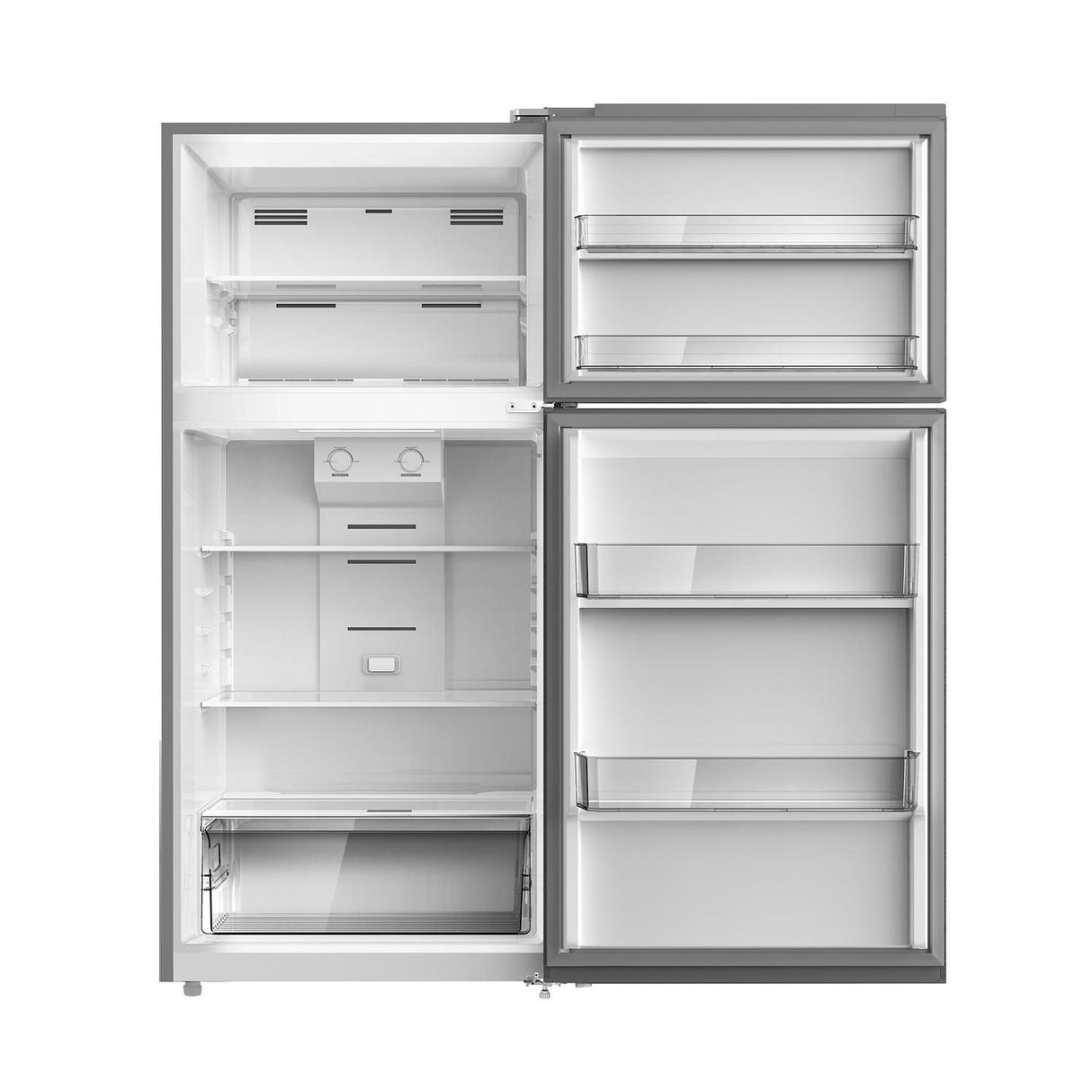 Element Electronics 14.2 cu. ft. Top Freezer Refrigerator - Stainless Steel, ENERGY STAR (ERT14CSCS)