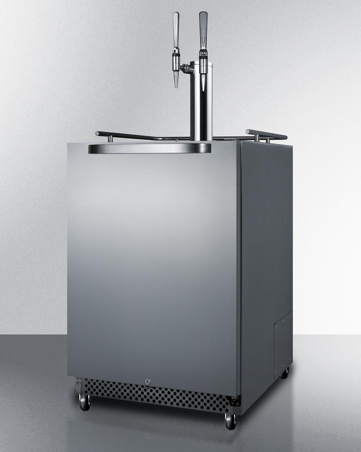 24" Wide Built-in Outdoor Nitro-infused Coffee Kegerator