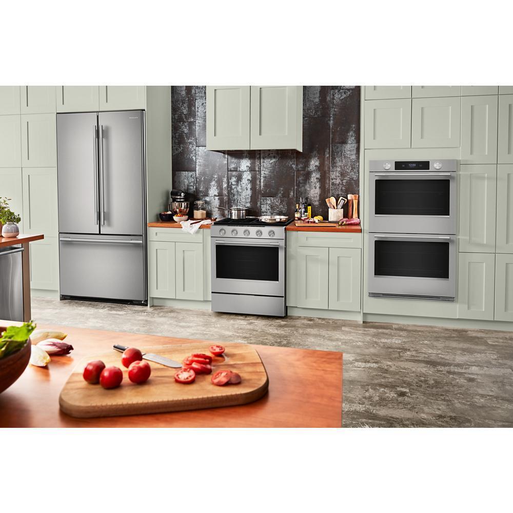 30-inch Smart Electric Double Wall Oven with Intelligent Cooking Camera - PrintShield™ Finish