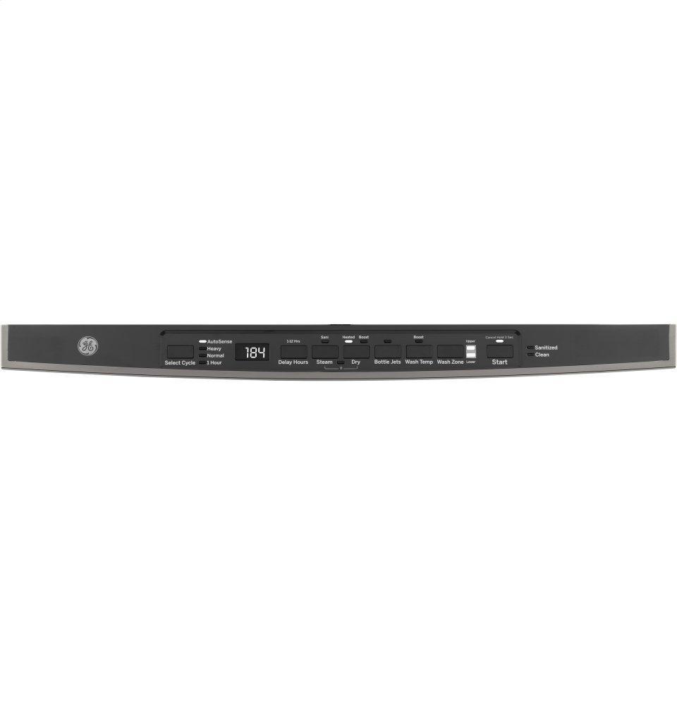GE® Hybrid Stainless Steel Interior Dishwasher with Hidden Controls