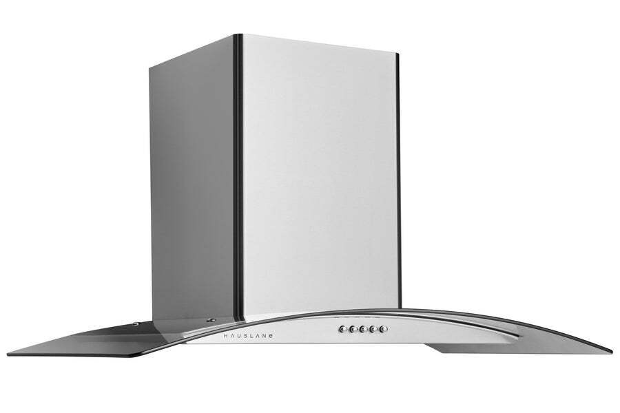 Hauslane Chef 36-in Convertible Stainless Steel Wall-Mounted Range Hood