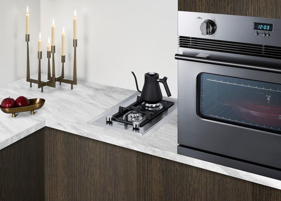 15" Wide 2-burner Propane Gas Cooktop In Stainless Steel