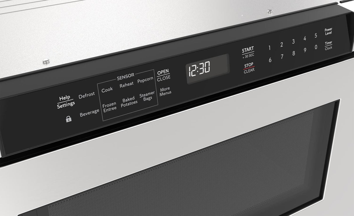Sharp 24 in. 1.2 cu. ft. Built-In Microwave Drawer™ Oven in Stainless Steel