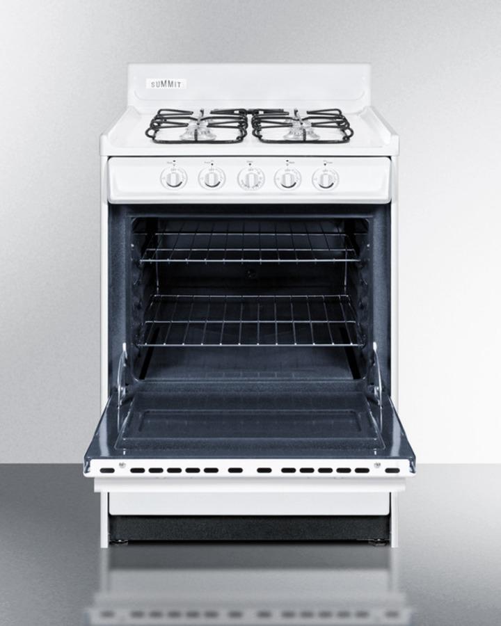 24" Wide Gas Range