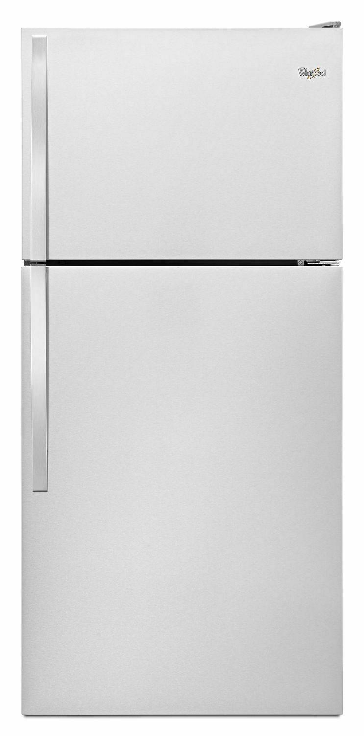 30-Inch Wide Top Freezer Refrigerator - 18 cu. ft. - Monochromatic Stainless Steel