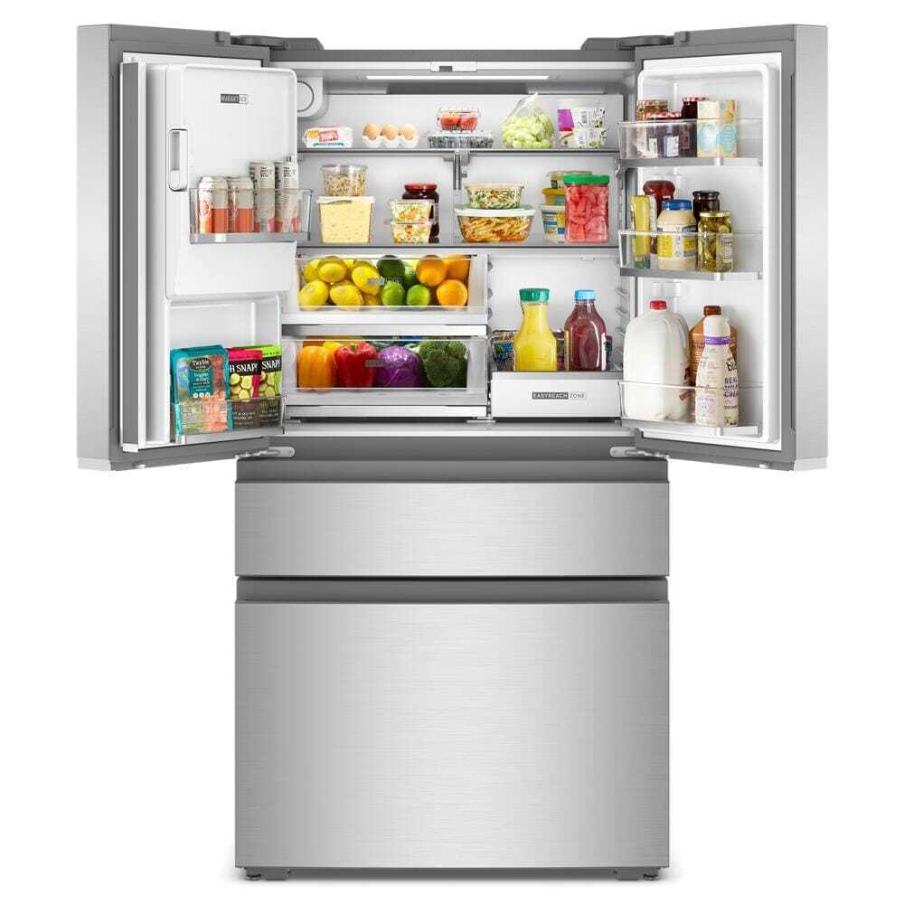 Whirlpool® 36-inch True Counter Depth 4-Door French Door Refrigerator with Nugget Ice - 22 cu. ft.