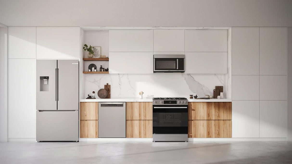 300 Series, Over-The-Range Microwave, 30'', Door Hinge: left, Stainless steel