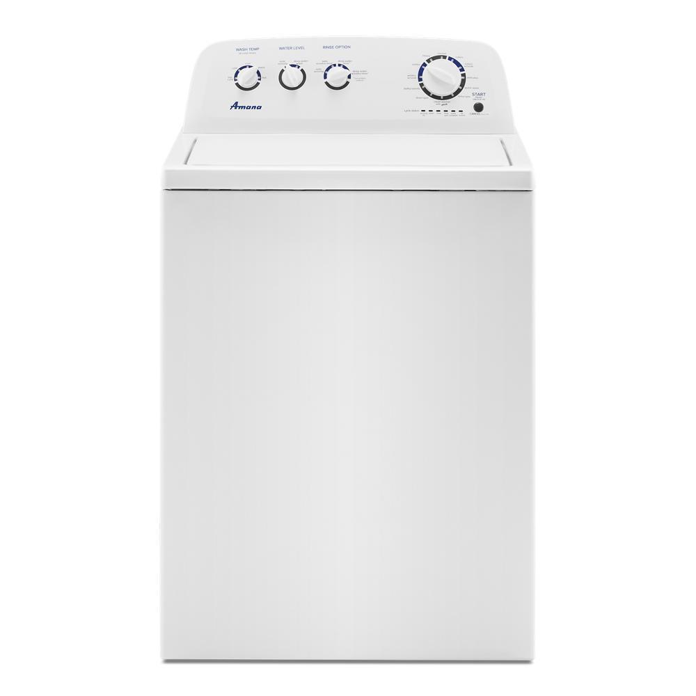 Amana Large Capacity Top Load Washer and Electric Dryer in White