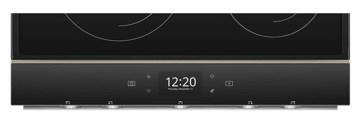 6.4 cu. ft. Smart Slide-in Electric Range with Scan-to-Cook Technology - Fingerprint Resistant Sunset Bronze