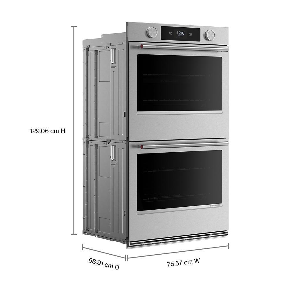 Smart Double Wall Oven with Assisted Cook Cycles