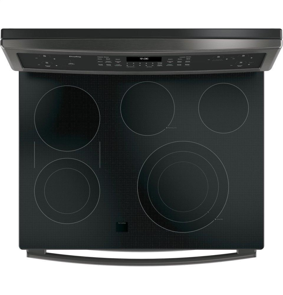 GE Profile™ 30" Free-Standing Electric Double Oven Convection Range