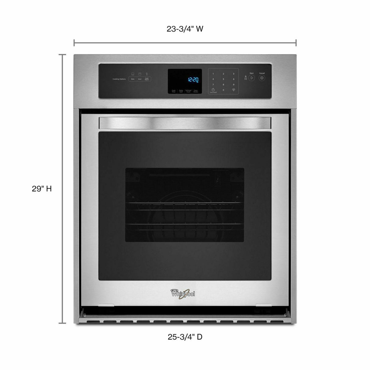 3.1 Cu. Ft. Single Wall Oven with High-Heat Self-Cleaning System - Stainless Steel