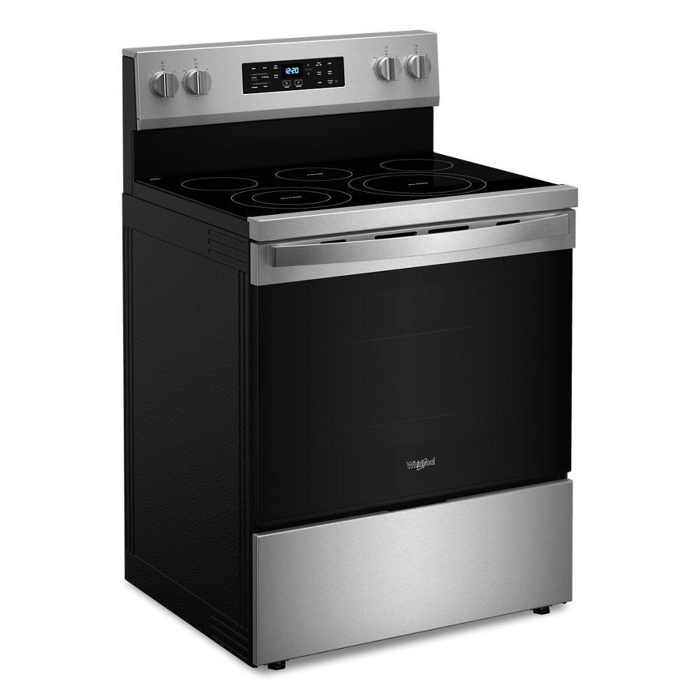 30-inch Energy Star Electric Range with Air Cooking Technology, No Preheat Air Fry and Air Baking and Self Clean