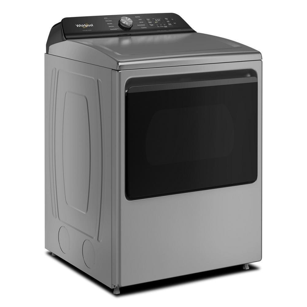 7.5 cu. ft. Smart Electric Top Load Dryer with Steam Iron and AI Dry