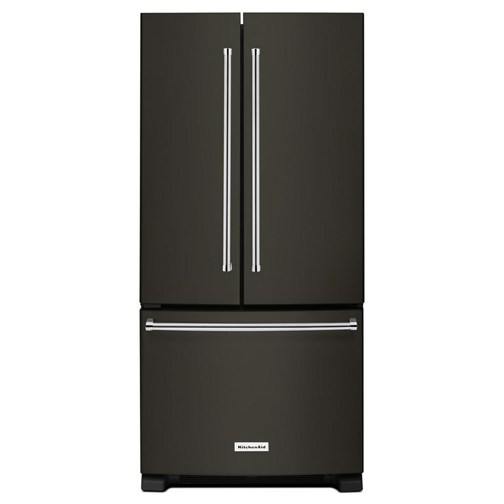 22 cu. Ft. 33-Inch Width Standard Depth French Door Refrigerator with Interior Dispense and PrintShield™ Finish