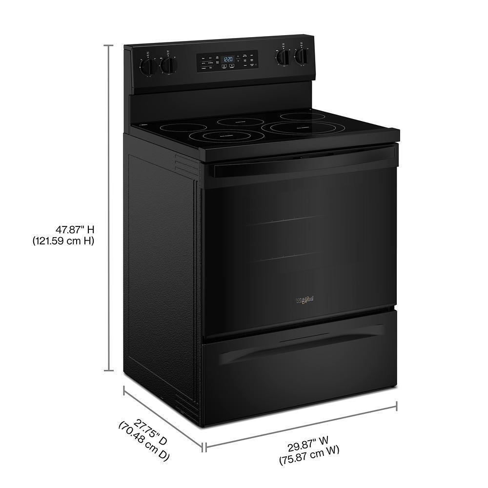30-inch Electric Range with Air Cooking Technology