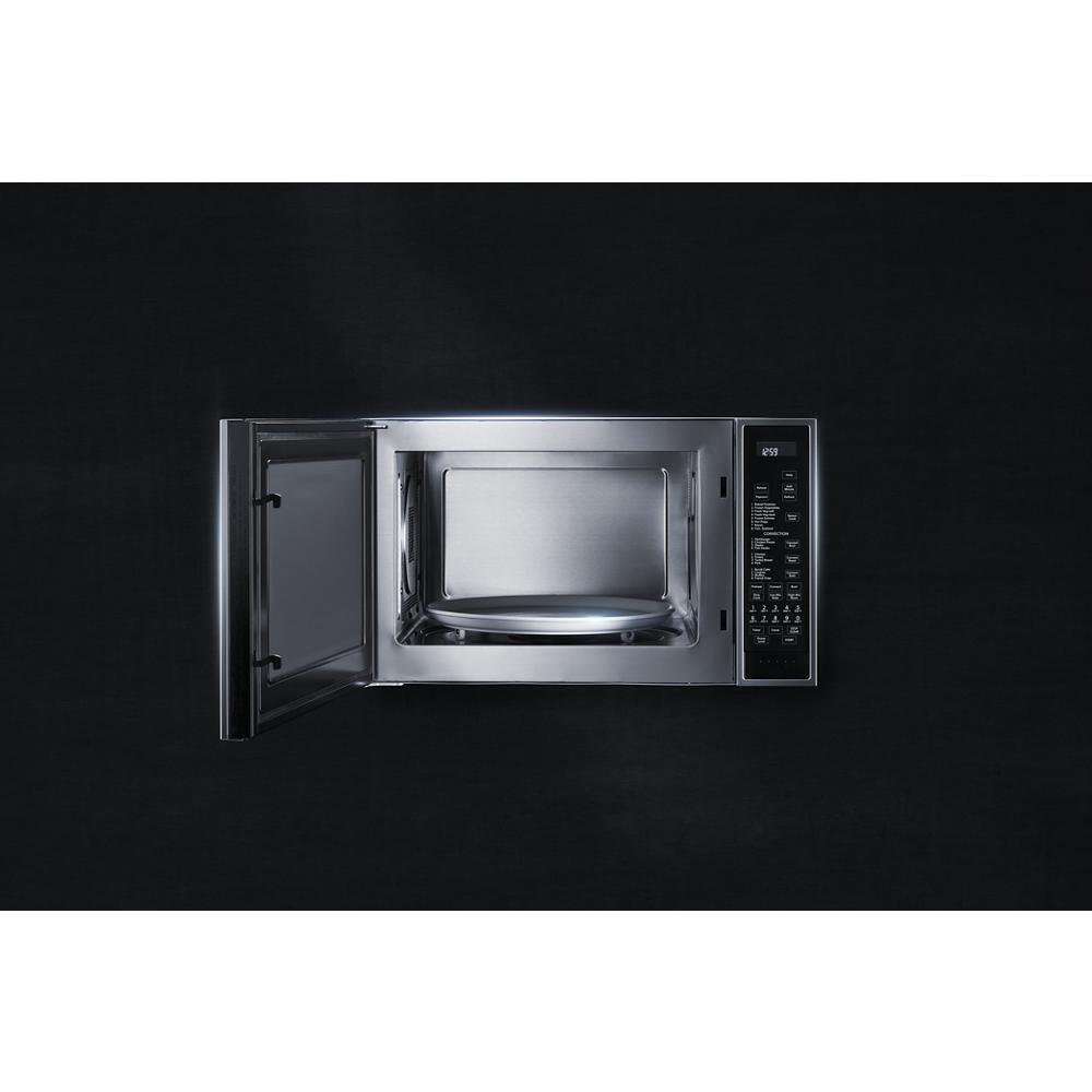 Stainless Steel 25" Countertop Microwave Oven with Convection