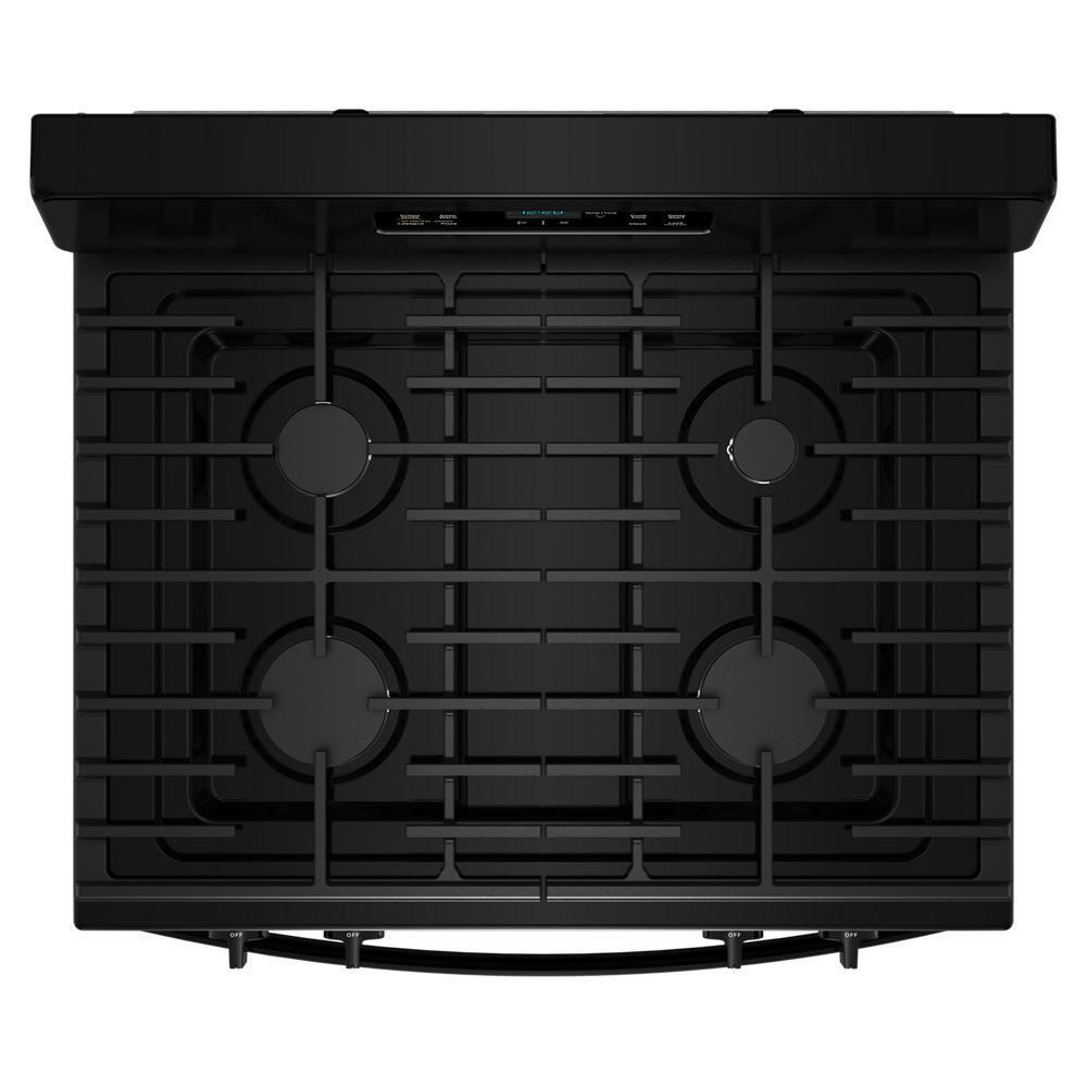 30-inch Gas Range with Crispy Mode and Dishwasher Safe Grates