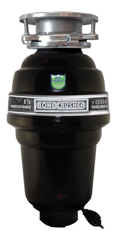 1 1/4 Horsepower Continuous Feed Disposal with Industry Standard 3 Bolt Mount System