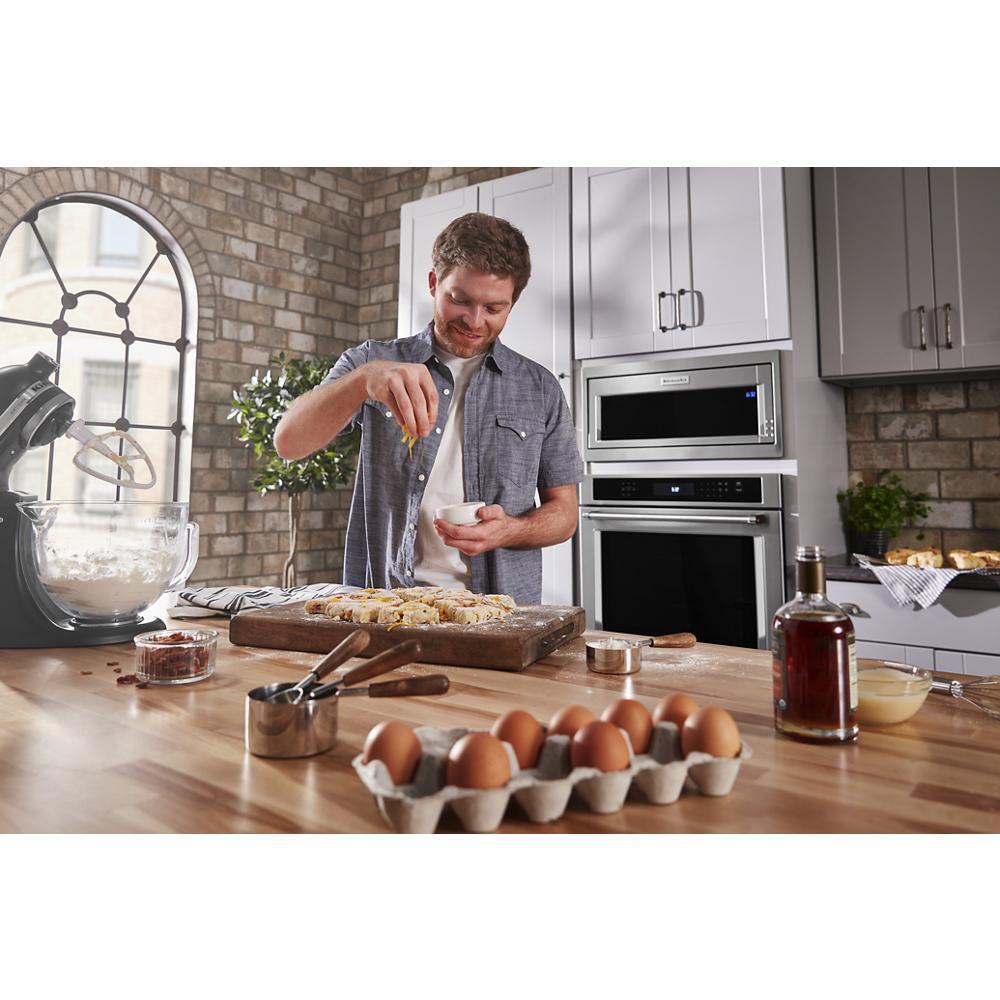 Built-In Low Profile Microwave Slim Trim Kit, Stainless Steel, Size: 31.5"L x 17.5"W x 5"D, fits cut-out height 12"