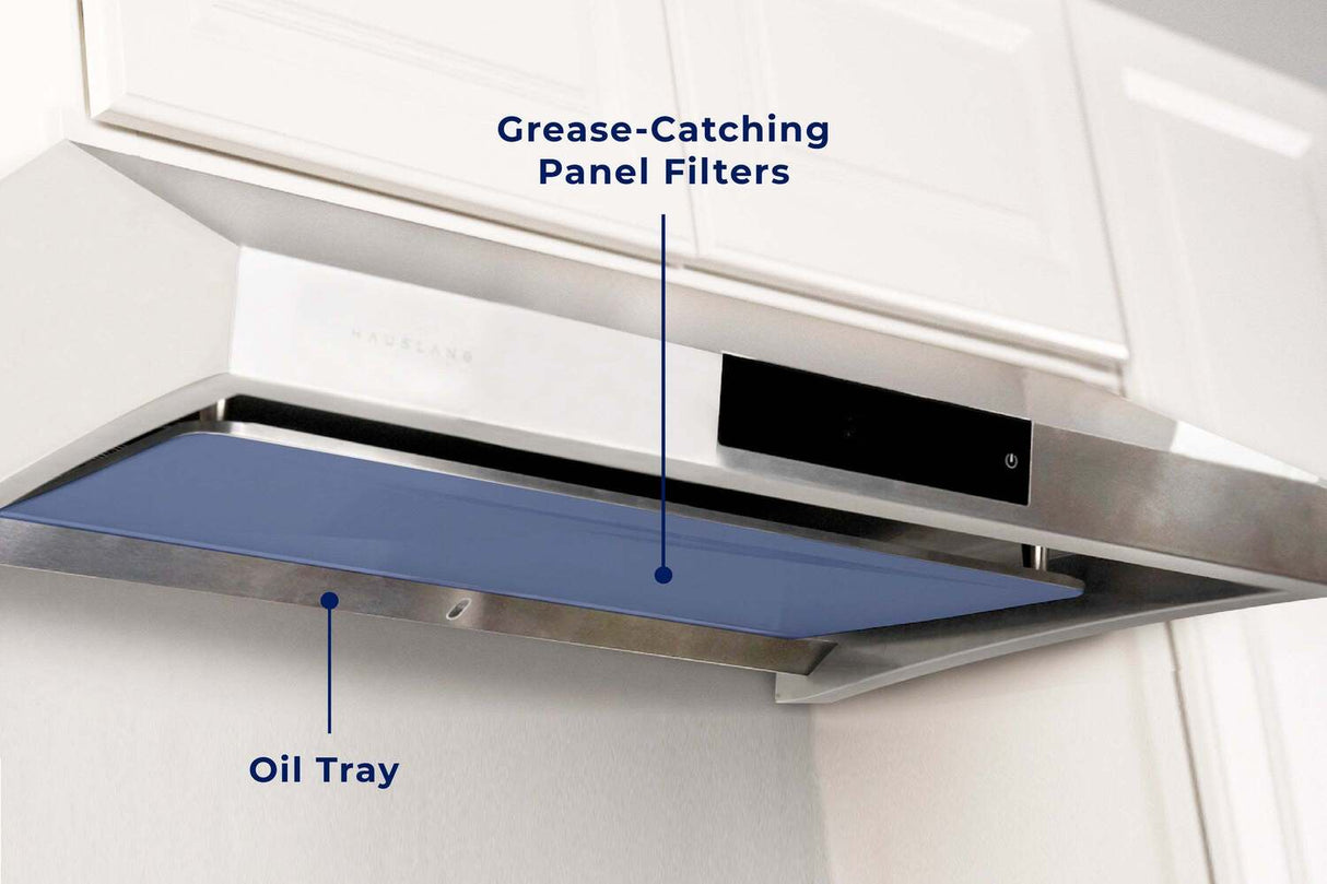 Hauslane Chef 30-in Ducted Stainless Steel Undercabinet Range Hood
