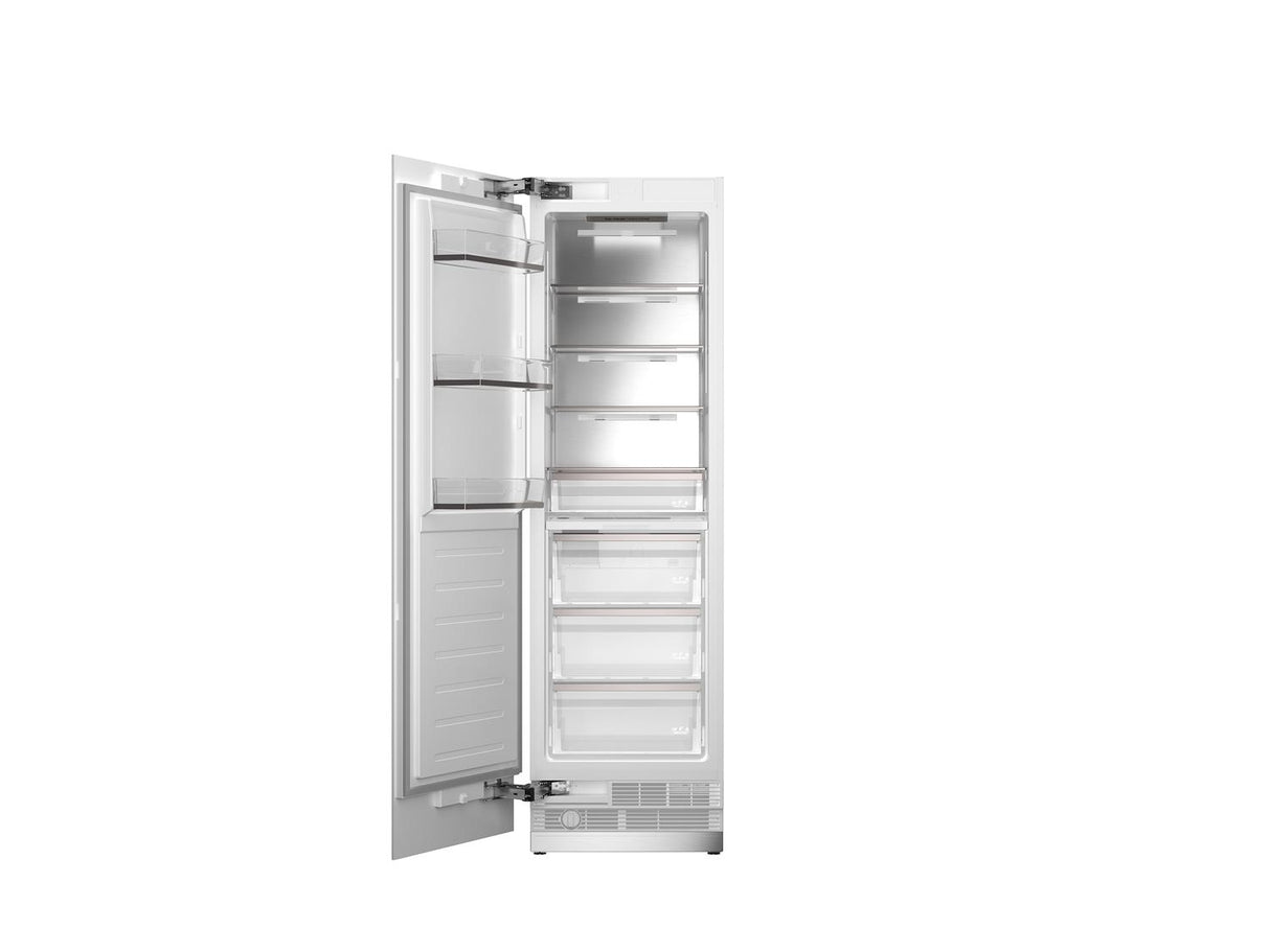 24" Built-in Freezer Column Panel Ready with ice maker Panel Ready