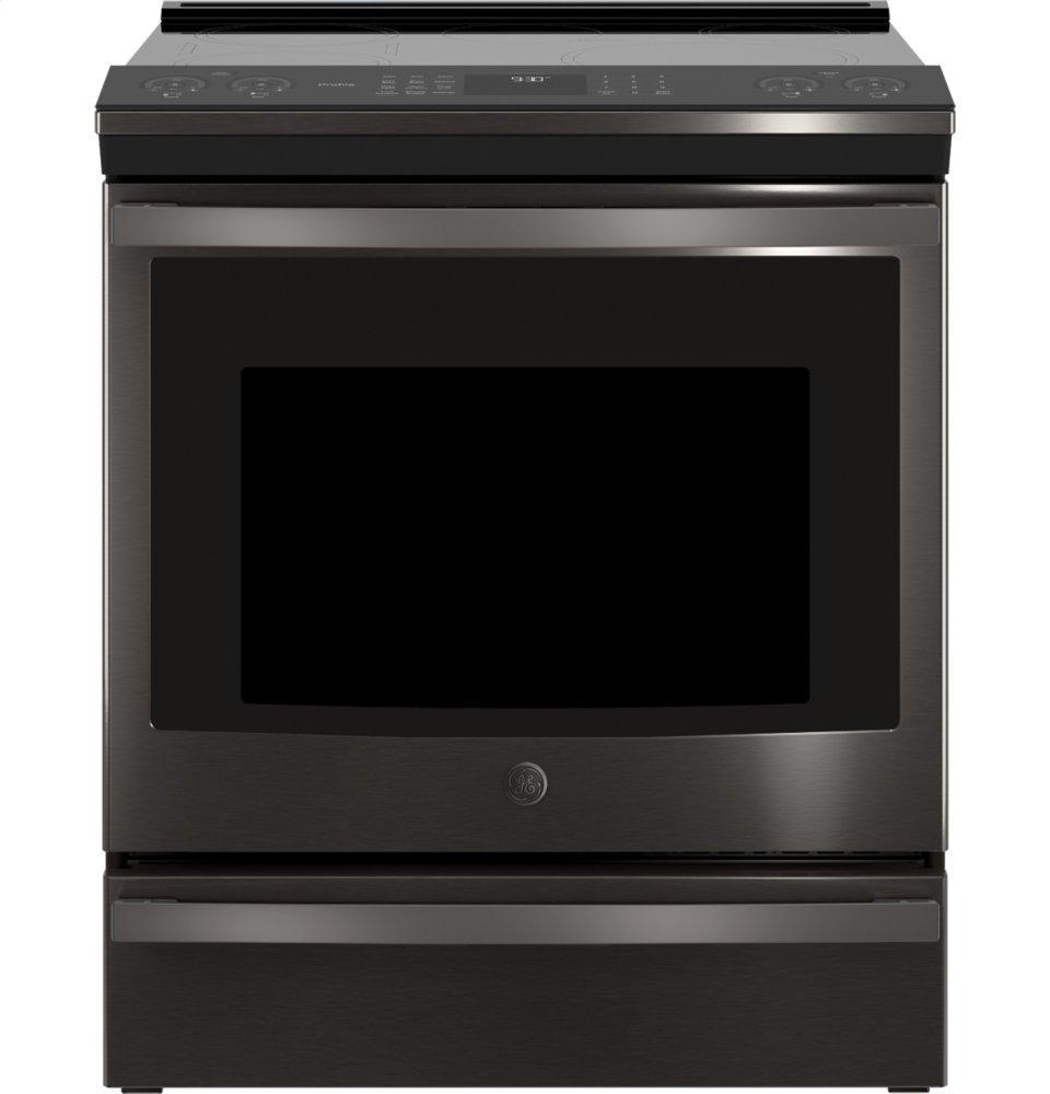 GE Profile™ 30" Smart Slide-In Front-Control Induction and Convection Range