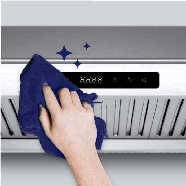 Hauslane Chef 30-in Ducted Stainless Steel Undercabinet Range Hood