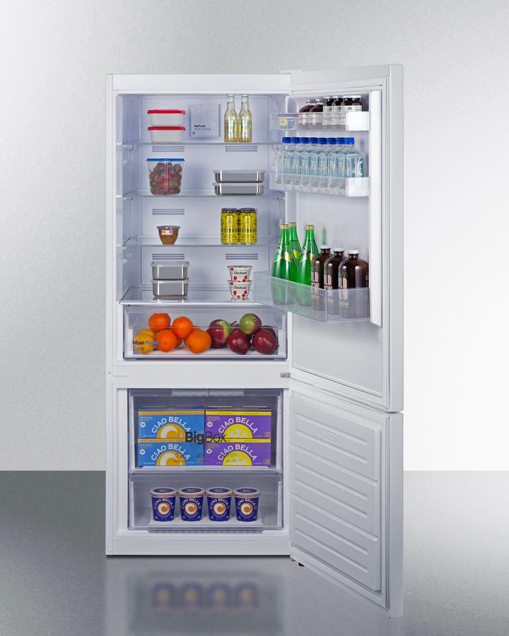 28" Wide Bottom Mount Refrigerator-freezer