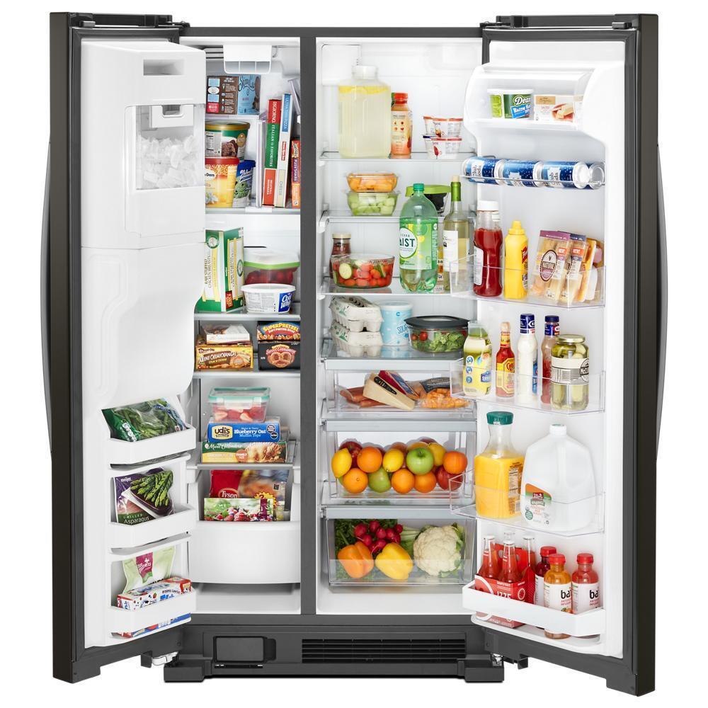 36-inch Wide Side-by-Side Refrigerator - 25 cu. ft.