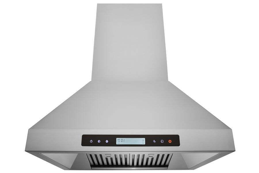 Hauslane Chef 30-in Ducted Stainless Steel Island Range Hood