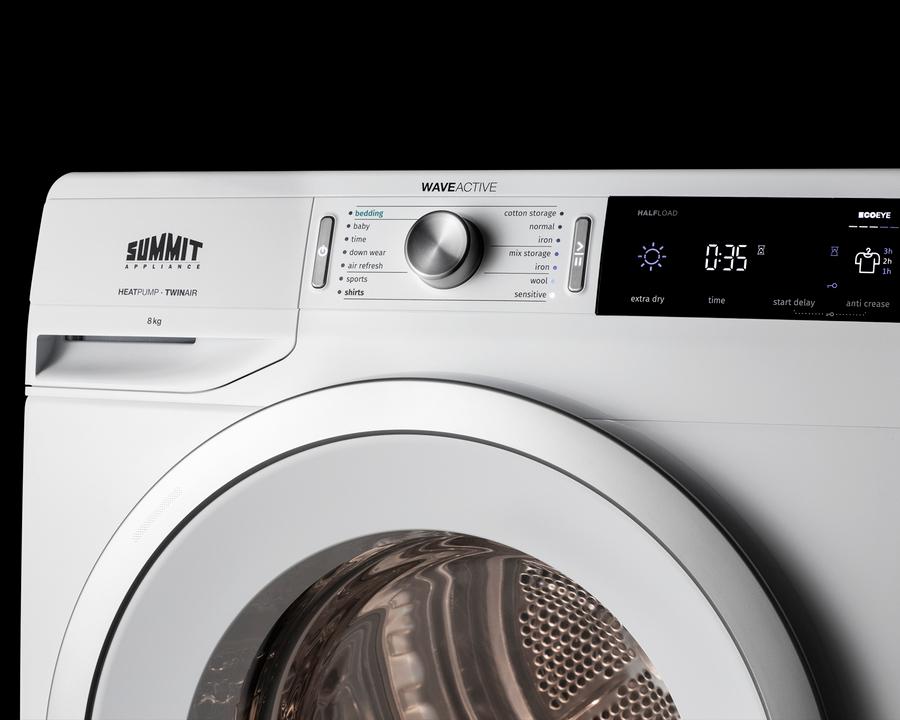 24" Wide 208-240v Heat Pump Dryer