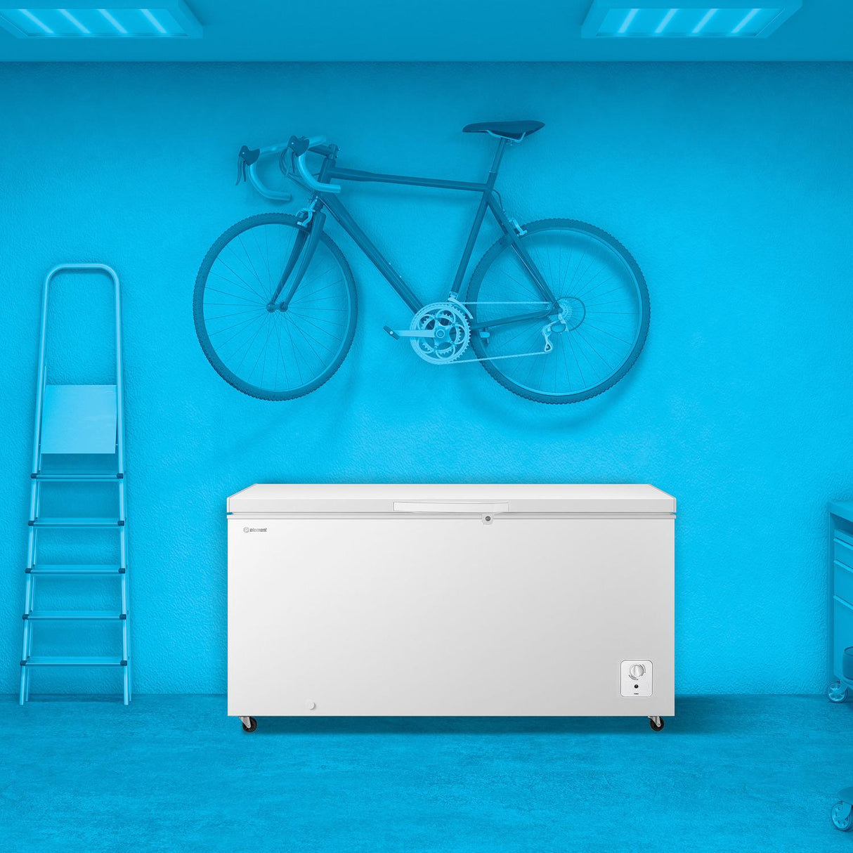 Element Electronics 17.7 cu. ft. Chest Freezer - White (ECF18MDCW)