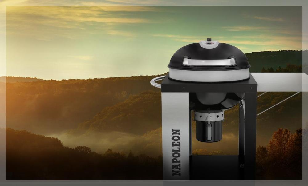 Rodeo Charcoal Kettle Grill with Cart