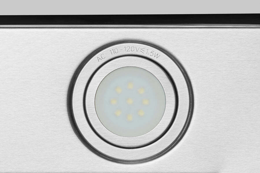 Hauslane Chef 30-in Convertible Stainless Steel Wall-Mounted Range Hood