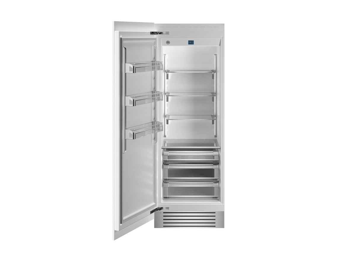 30" Built-in Refrigerator column - Panel Ready - Left hinge