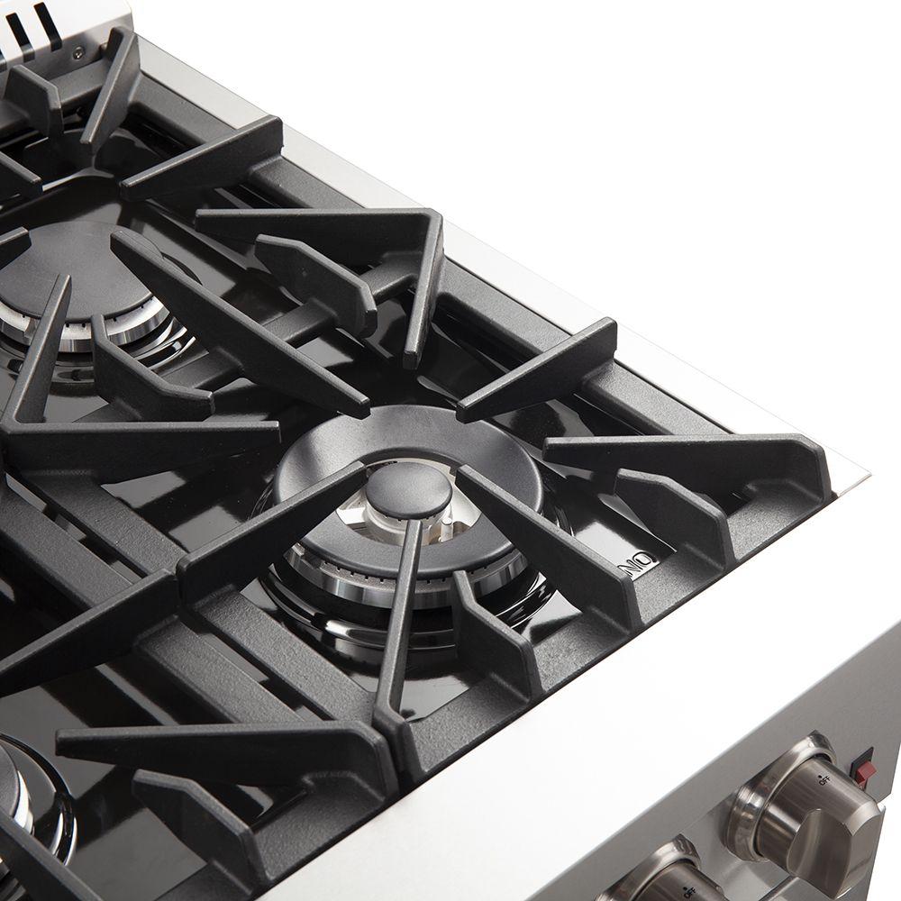 Forno - Silver Professional 36" Freestanding Gas Range