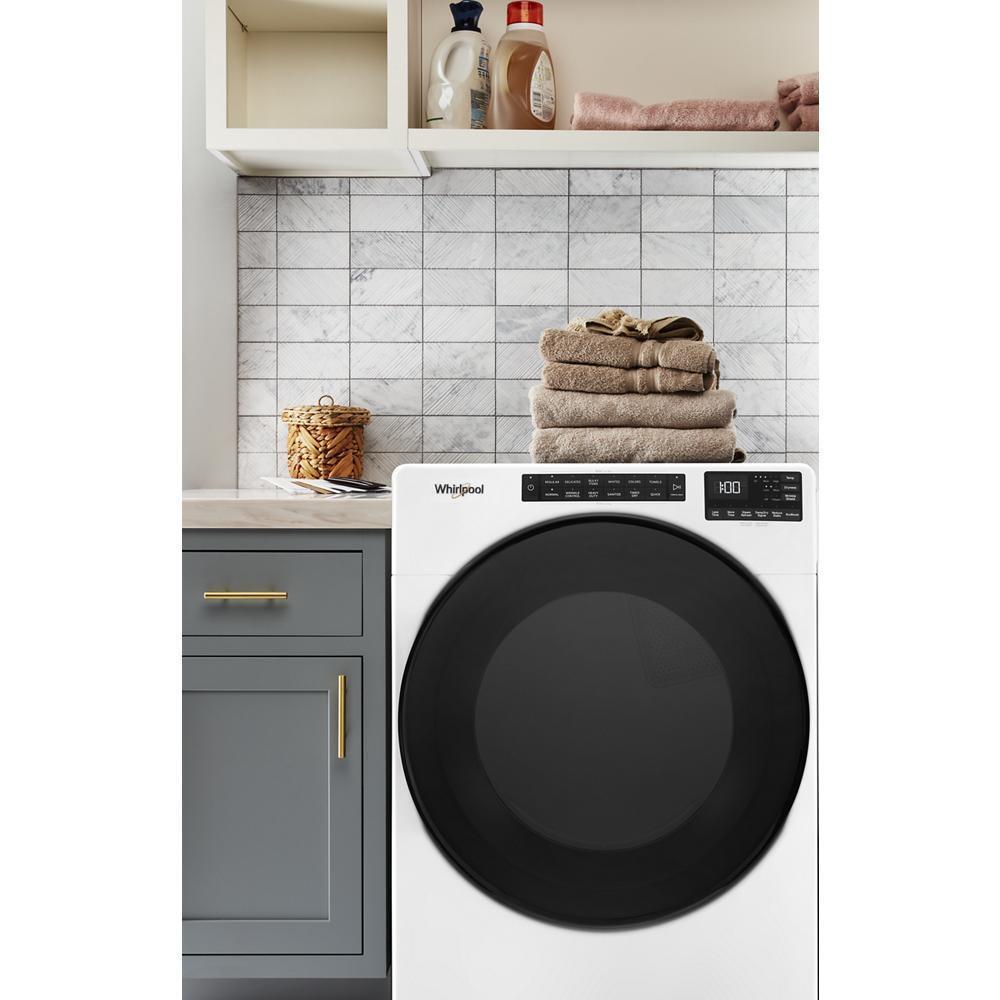 7.4 Cu. Ft. Electric Wrinkle Shield Dryer with Steam