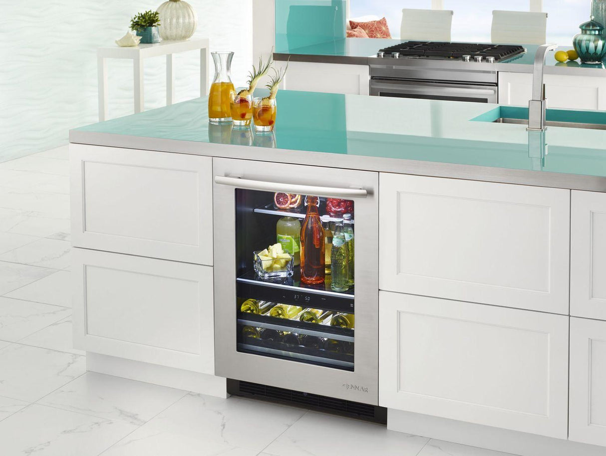 Euro-Style 24" Under Counter Beverage Center Stainless Steel