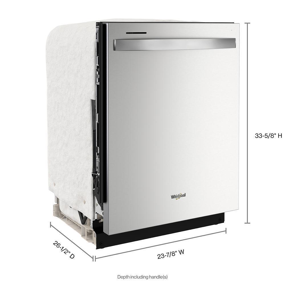 24" Stainless Steel Dishwasher with Spin&Load Rack and AI Intelligent Wash - 50 dBA