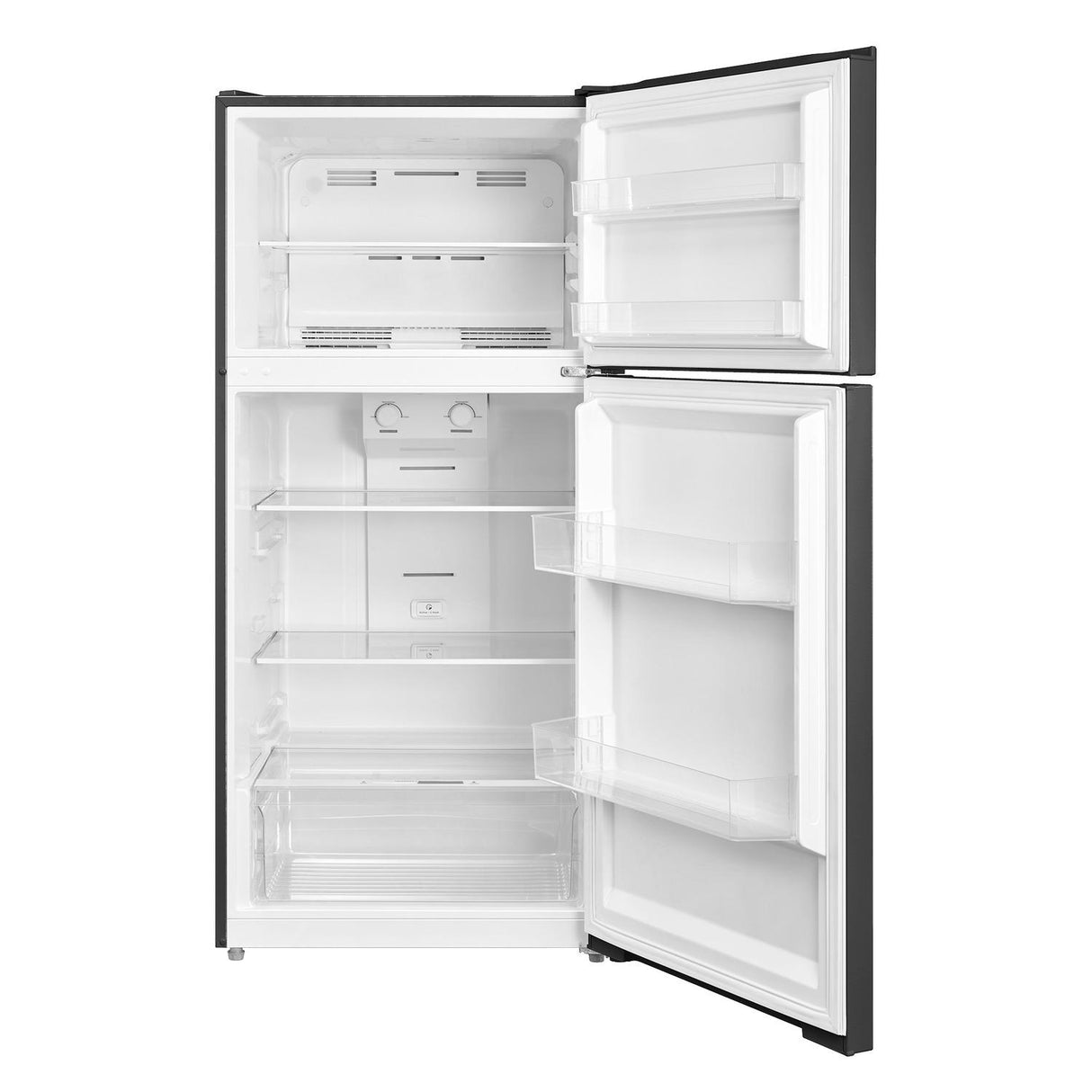Element Electronics 14.2 cu. ft. Top Freezer Refrigerator - Black, ENERGY STAR (ERT14CSCB)