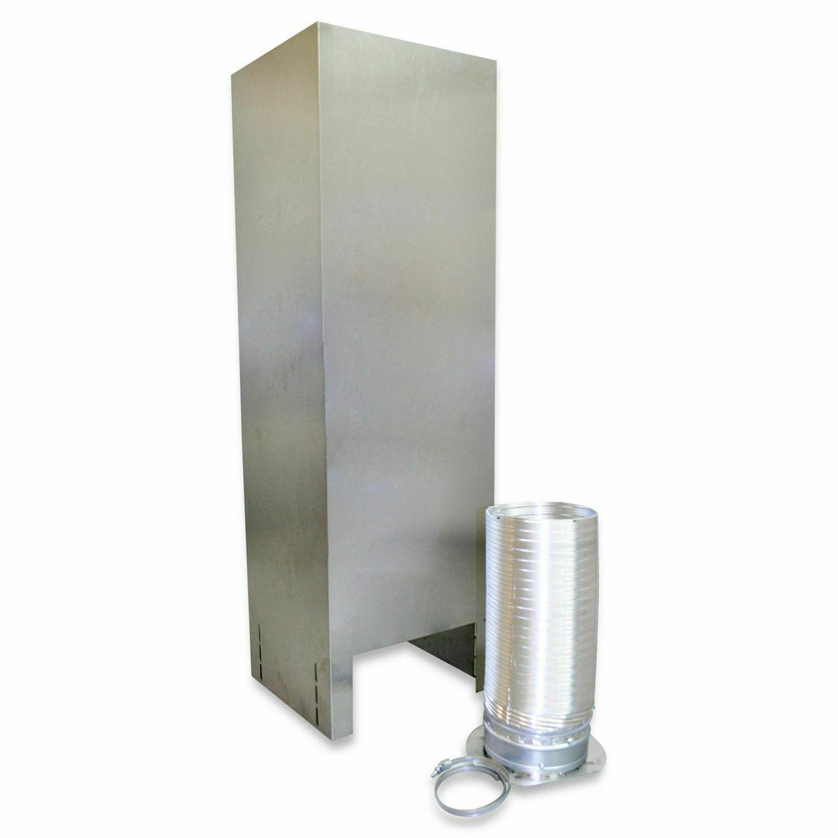 Island Hood Chimney Extension Kit (10-12ft) for vented hoods - Stainless Steel