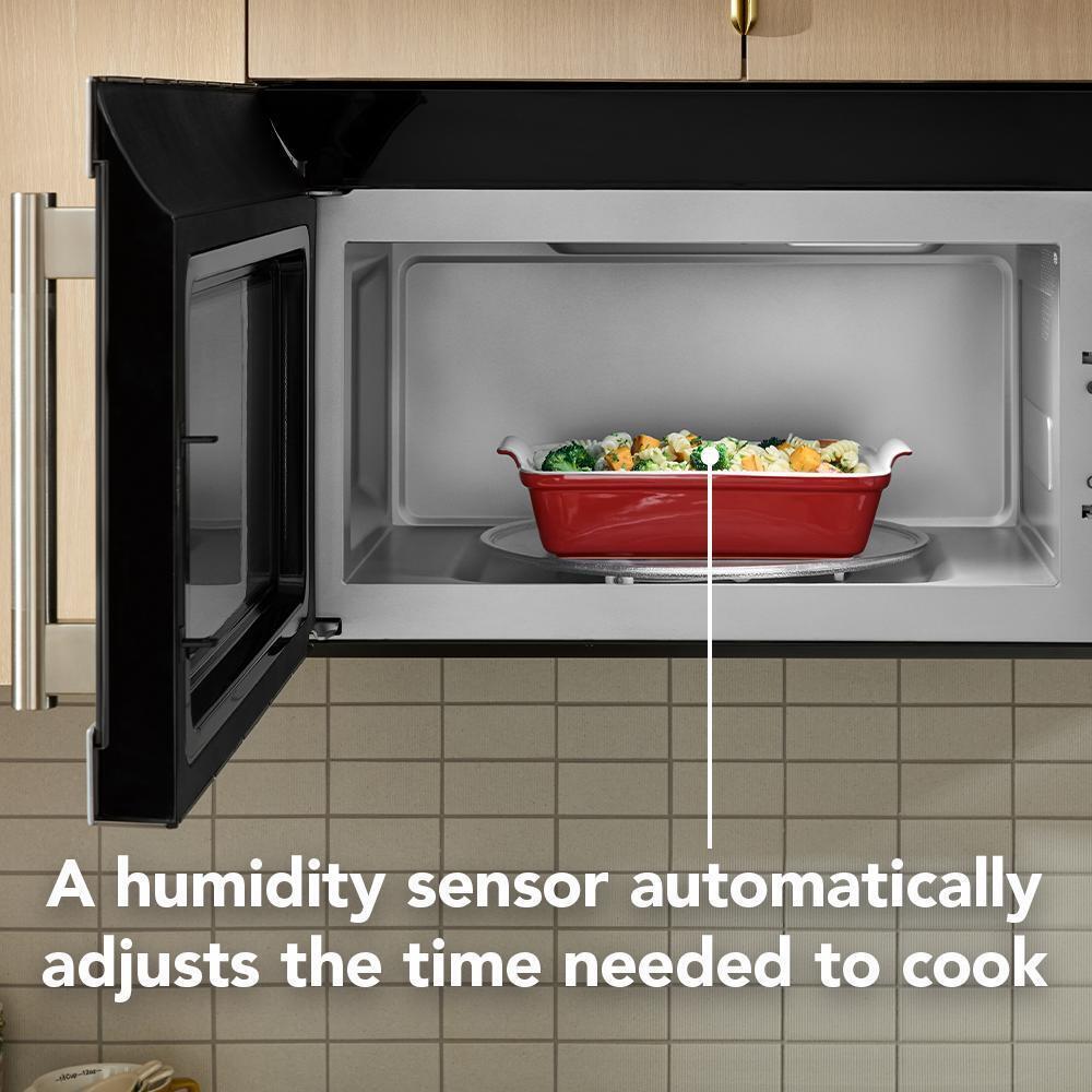 2.1 Cu. Ft. Microwave Hood Combination with a Handle