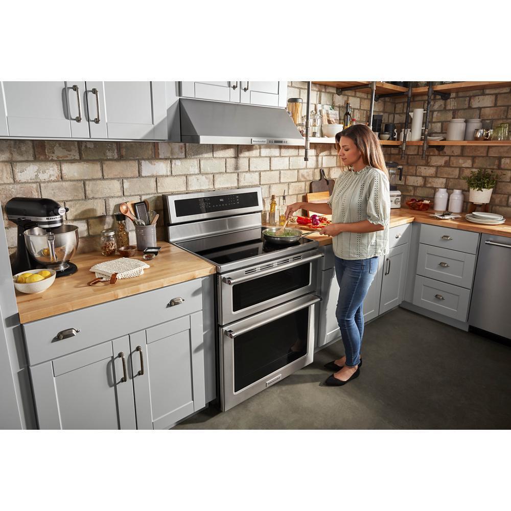 30-Inch 4-Element Induction Double Oven Convection Range