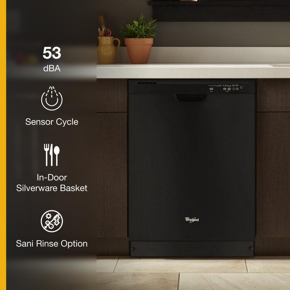 ENERGY STAR® certified dishwasher with Sensor cycle