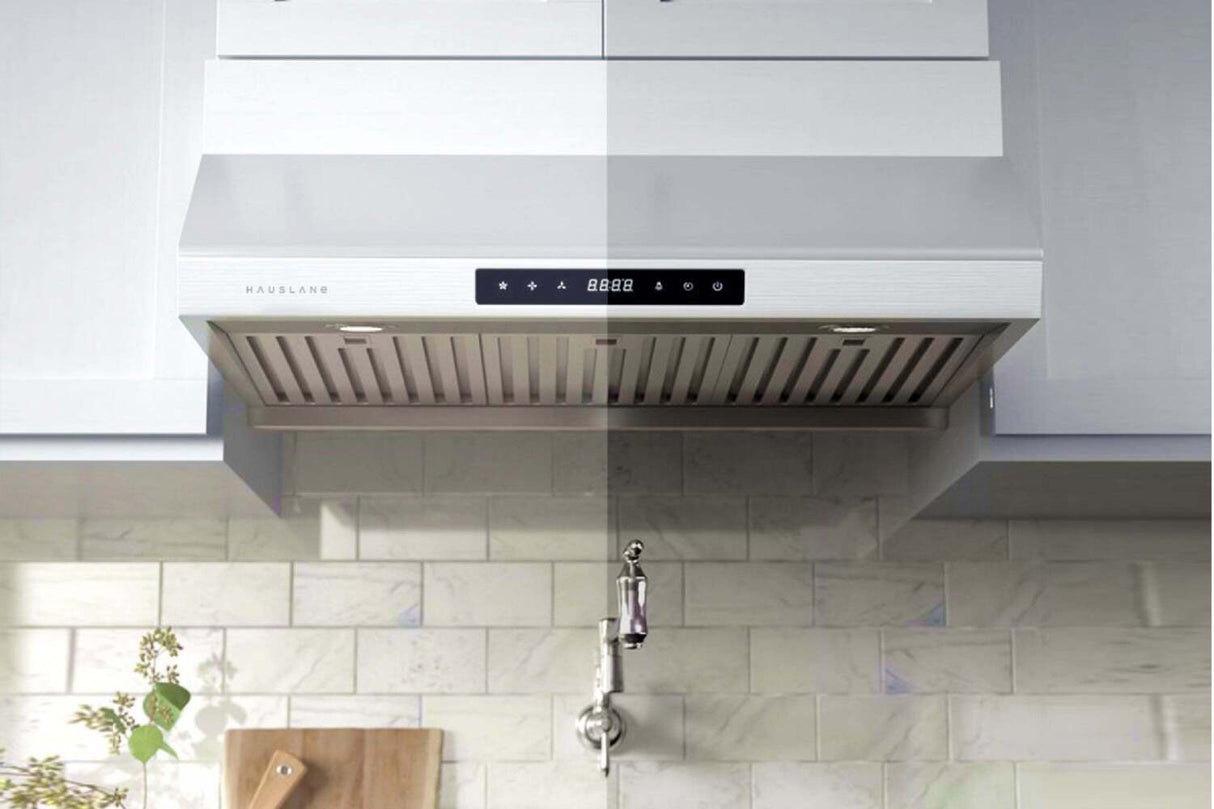 Hauslane Chef 30-in Ducted Stainless Steel Undercabinet Range Hood